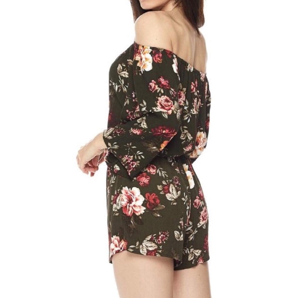Ambiance Rose Floral Romper